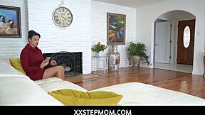 Milf Stepmom Penny Barber Makes Up with Stepson After Fight by Riding Him