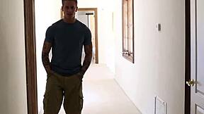 alexia gold takes on a huge dildo and monster cock