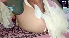 Stepsister Fulfills Stepbrother's Sex Fantasy With Babysitter Roleplay And Orgasm In Homemade Couple Action