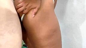 My stepfather convinced me to try anal standing up and he came inside.