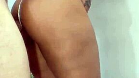 My stepfather convinced me to try anal standing up and he came inside.