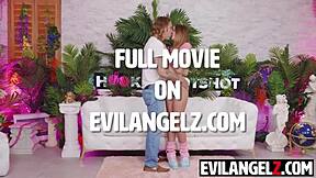 oh god, can you deepthroat fuck me until i squirt? della cate asks bryan gozzling in this petite pov reality.