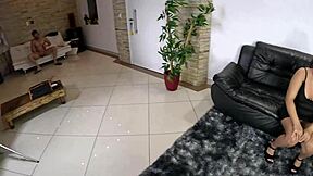 Lyah Silva's debut turns into wild putaria with big cock anal and toys backstage.