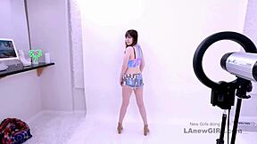 sexy brunette gets fucked in a modeling audition 😈