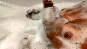 omg tanned stepsister with huge natural tits getting wet and playful in the bathroom 😍💦