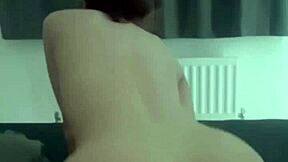 I'm this amateur slut diving into solo masturbation with my favorite toy, feeling every bit of it in close-up