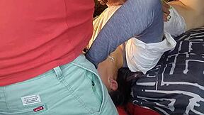 Whoa, dildo fucking my 18 year old stepdaughter while wife is at spa 😈🔥