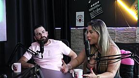 Why does Juli Figueir� feel jealous in this liberal Brazilian swinger setup with anal sex and sheer lingerie on the truck?