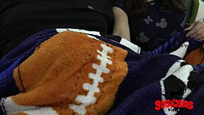 why is it so dark for this anal gaping session?