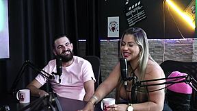 Why does Juli Figueir� feel jealous in this liberal Brazilian swinger setup with anal sex and sheer lingerie on the truck?