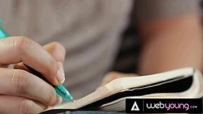 Why Does Naughty Blonde Blake Eden Tempt Bestie Shauna Skye Into Forbidden Lesbian Kitchen Sex At Home - Part 1&2?