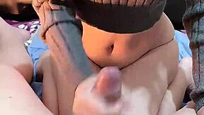 Pov do i have fast hands why do you cum so fast in this quickie bathroom session