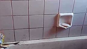 grandpa daddy get best blowjob bathroom sex 🤤🍆