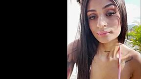 Breiny Zoe gets asshole destroyed by producer's huge cock in Latina casting with anal gape