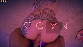 Oh damn, my 18 year old stepsister takes a massive creampie in bent over doggystyle pov action! 🍆💦