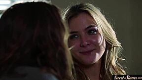 Shy teen gets banged in erotic glamour roleplay. She ends up sprayed with cum in full taboo storyline.