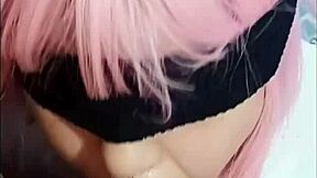 after the costume party in monterrey, the sluttiest mexican girl next door got fucked by her teacher in a dorm room hookup