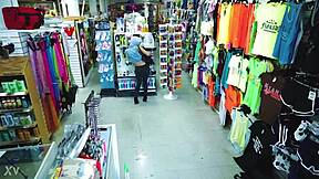 Oh man, this suspect is a young 18+ female with dark hair - Vienna Black - full scene on http shoplyfterxxx com, she's bent over in cowgirl and doggystyle with choking and gagging