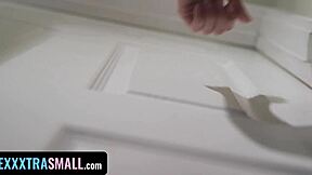 Cutie Babe Breezy Bri Gets Kinky In Sexy Lingerie And Seduces Stepdads Friend With Pussy Licking