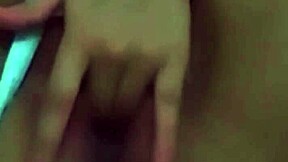 Amateur Asian Teen Brunette Masturbates With Big Cock In POV Tit Action