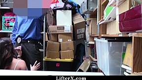 Officer, I'm just a teen shoplifter, please don't punish me too hard in your office.