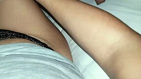 I feel so dirty when my stepsister climbs into bed for mutual masturbation. We finger and lick until we both cum with intense orgasms.