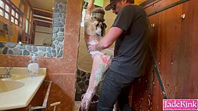 Obedient Slave With Hands Tied Faces Misuse Foam Humiliation And Rough Domination In Homemade Fetish Play