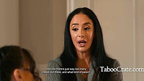 petite asian step niece kimmy kimm tricks stepmom to stay with step uncle boyfriend