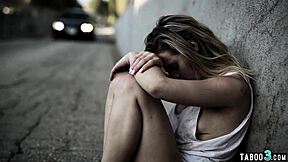 homeless teen gets cleaned up and fucked rough by this perv stranger 😈