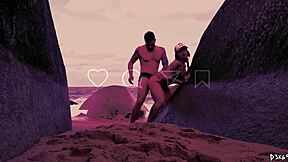 Horny sister-in-law takes big cock in anal and pussy homemade sex masked