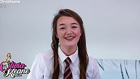 British student mocks your small cock in this joi