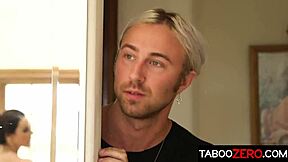 I Feel So Drawn To My Mother-In-Law's Amazing Body As Young Stud Spies On Her Shower And Fucks In Doggystyle