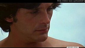 what's manuia taie doing with that banana in pacific banana 1981 celebrity nude scene?