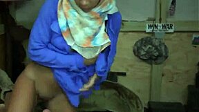 Hot Arab Big Tit Milf in Army Uniform Gets Pussy Action