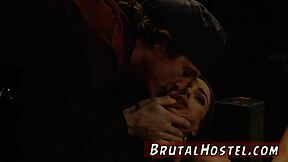 Fast rough bondage contrasts with youthful sluts sydney cole and olivia.