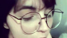 so this amateur latina teen gets wild with oral sex and swallows cumshot from big cock in close up