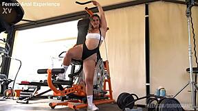 In this behind-the-scenes clip, submissive Italian slut Deianira Festa tries her first interracial anal. She gets rough balls-deep fucking with gapes and a facial cumshot.