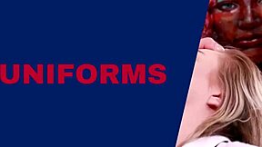 These two teen students are giving me such a posh handjob in uniforms