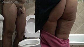 I'm a horny stepmother watching my 18 year old stepson piss and loving it