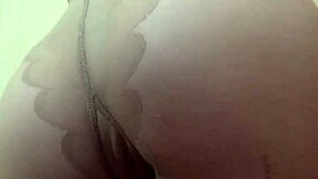 Whoa, check out nylon ass worship with mistress Elza Koms in heels and lingerie