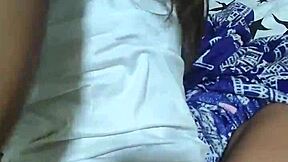 Young Teen Gets Gentle Missionary And Doggystyle Creampie From Lover