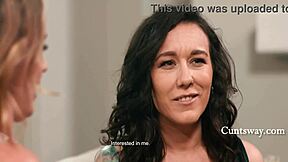 Hey, why does my competitive Australian neighbor lick pussy and scissor to orgasm like that?