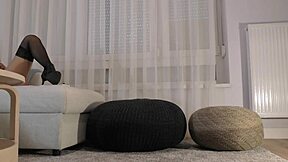 hottest brunette babe college girl shows up for fashion shooting lingerie try on that becomes fake photoshoot