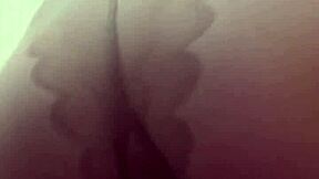 Whoa, check out nylon ass worship with mistress Elza Koms in heels and lingerie