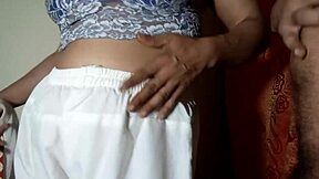 Cheating wife enjoys standing sex with desi boyfriend