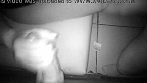 Hey, glory hole fun - making that naughty guy cum all over me