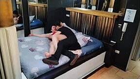 Big ass stepmom lets burglar fuck her. oh no a burglar broke in and i'm alone!