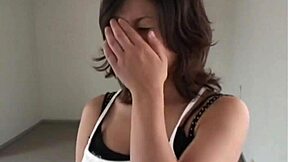 Sweet Japanese Teen Feels Intense Orgasm From Hairy Pussy Fuck With Small Cock Insertion