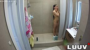 Luuv Grossys dream of being a star becomes reality with her first homemade video in shower