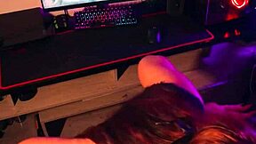 Brazilian bbw neighbor bends over for big cock doggystyle quickie in lingerie